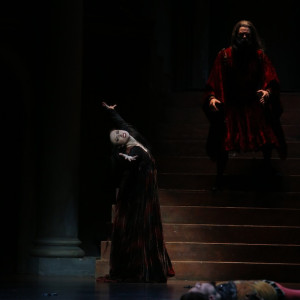 Rachael Walsh (Lady Capulet) in Sir Kenneth MacMillan's Romeo & Juliet.  Photo: David Kelly.